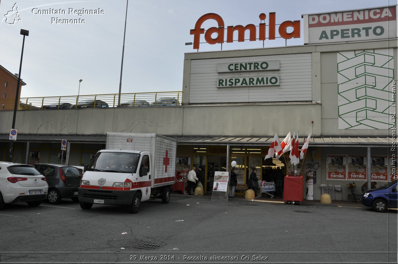 29 Marzo 2014 - Raccolta alimentari Cri Selex - Comitato Regionale del Piemonte