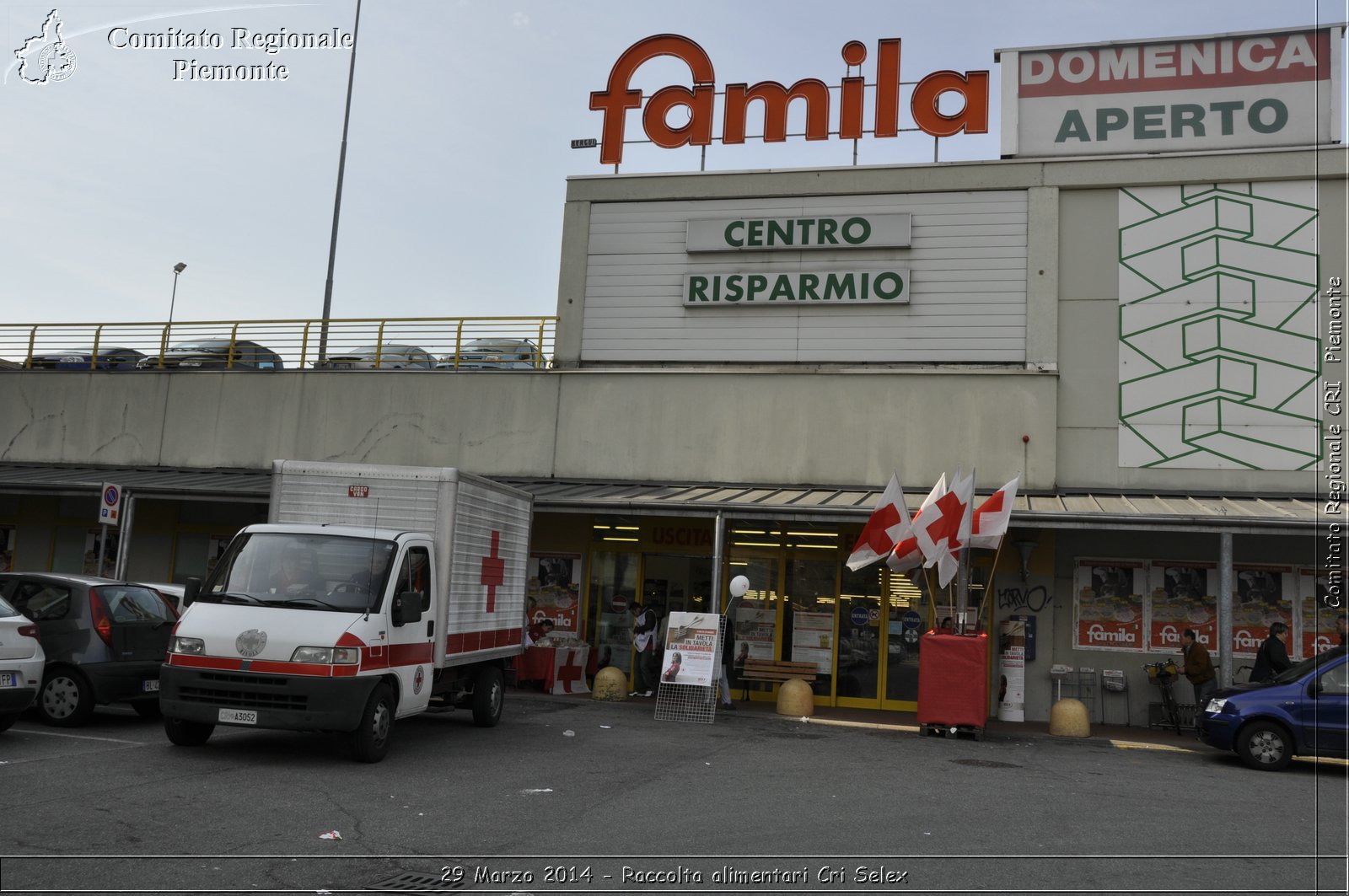 29 Marzo 2014 - Raccolta alimentari Cri Selex - Comitato Regionale del Piemonte