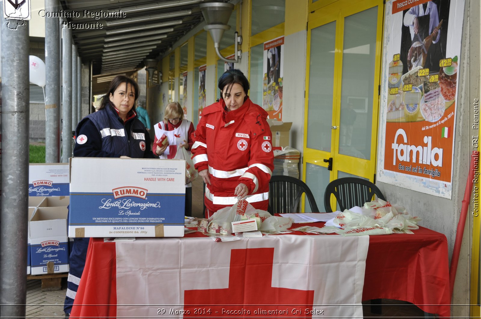 29 Marzo 2014 - Raccolta alimentari Cri Selex - Comitato Regionale del Piemonte