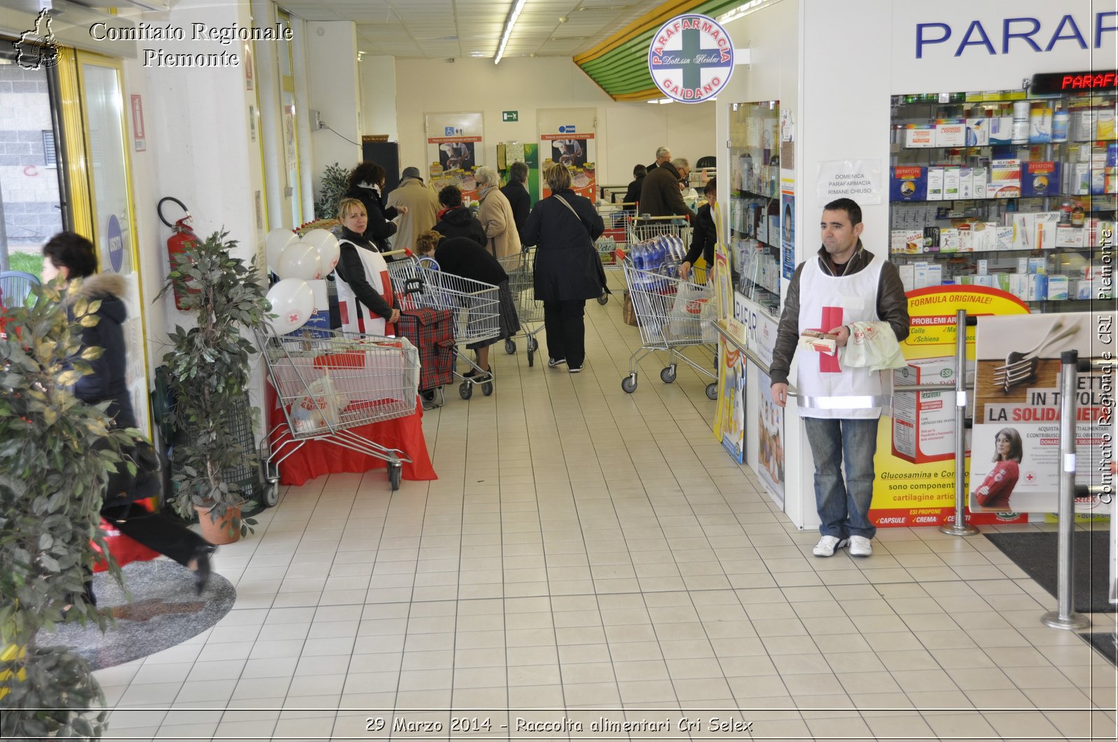 29 Marzo 2014 - Raccolta alimentari Cri Selex - Comitato Regionale del Piemonte