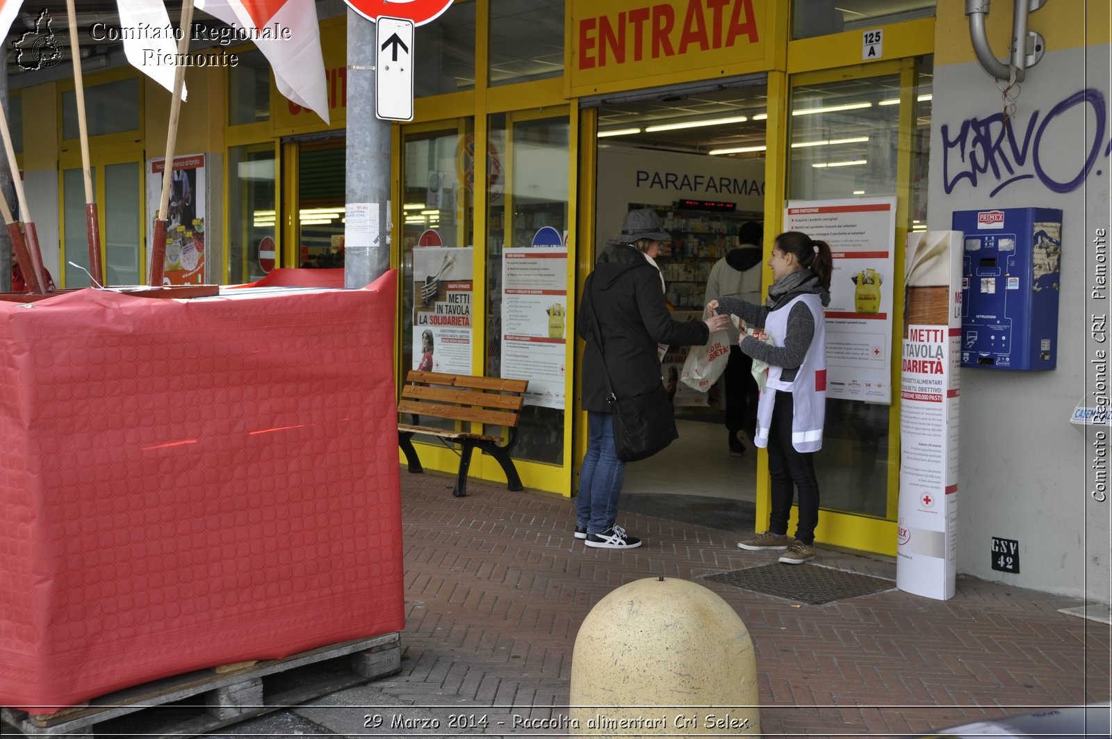 29 Marzo 2014 - Raccolta alimentari Cri Selex - Comitato Regionale del Piemonte