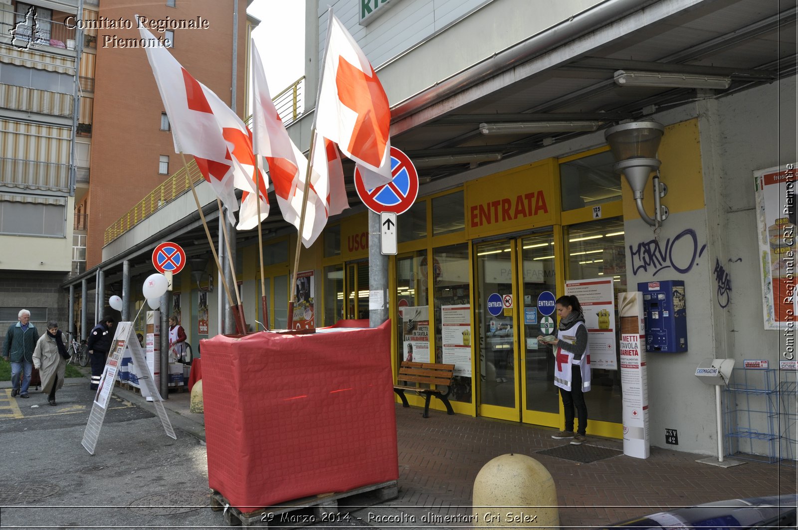 29 Marzo 2014 - Raccolta alimentari Cri Selex - Comitato Regionale del Piemonte