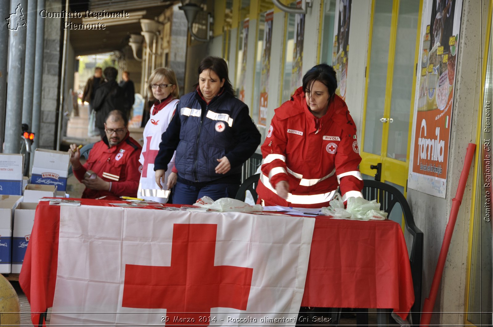 29 Marzo 2014 - Raccolta alimentari Cri Selex - Comitato Regionale del Piemonte