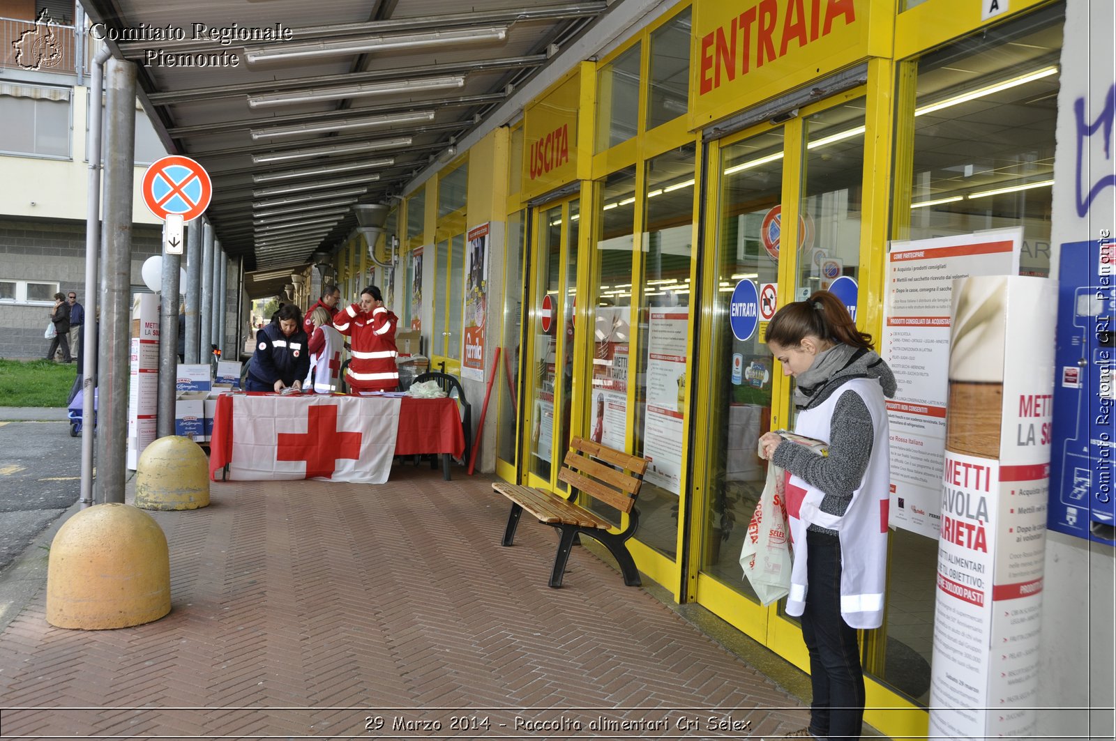 29 Marzo 2014 - Raccolta alimentari Cri Selex - Comitato Regionale del Piemonte