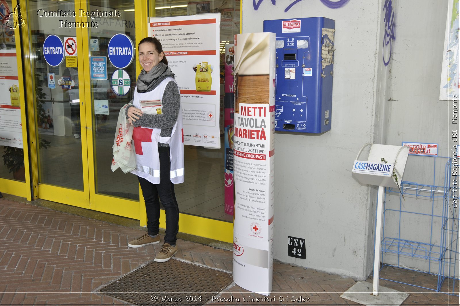 29 Marzo 2014 - Raccolta alimentari Cri Selex - Comitato Regionale del Piemonte