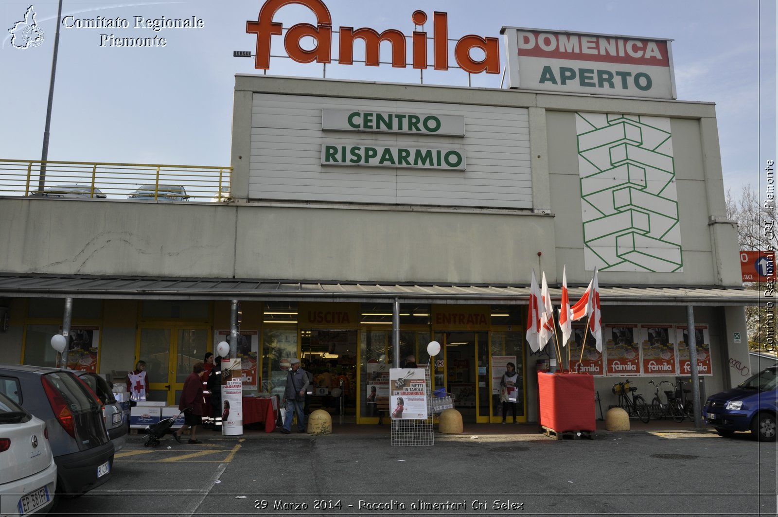 29 Marzo 2014 - Raccolta alimentari Cri Selex - Comitato Regionale del Piemonte