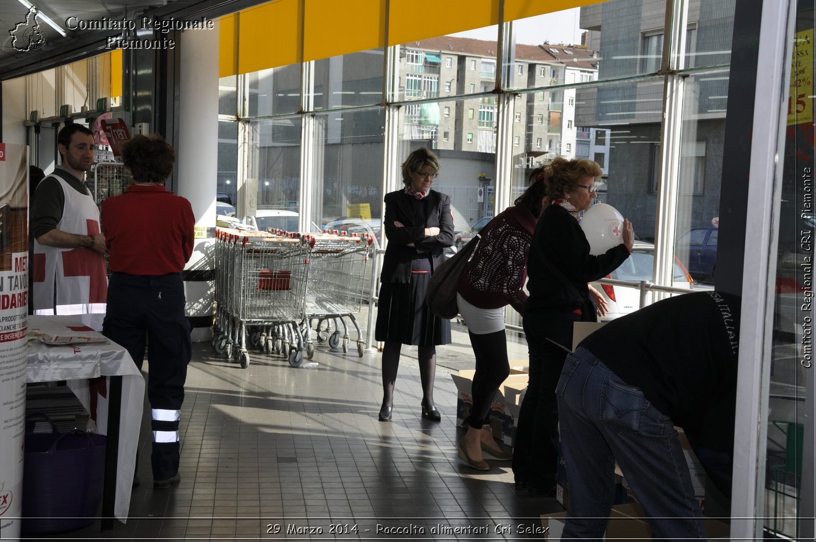 29 Marzo 2014 - Raccolta alimentari Cri Selex - Comitato Regionale del Piemonte