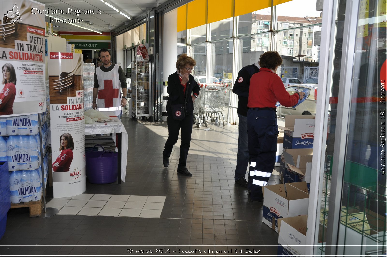 29 Marzo 2014 - Raccolta alimentari Cri Selex - Comitato Regionale del Piemonte