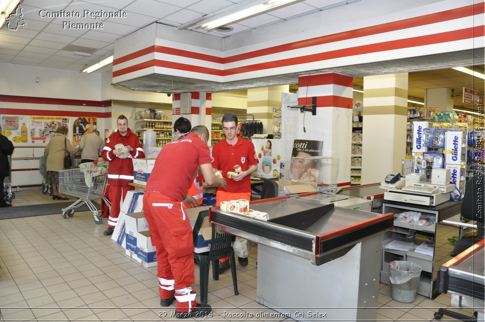 29 Marzo 2014 - Raccolta alimentari Cri Selex - Comitato Regionale del Piemonte