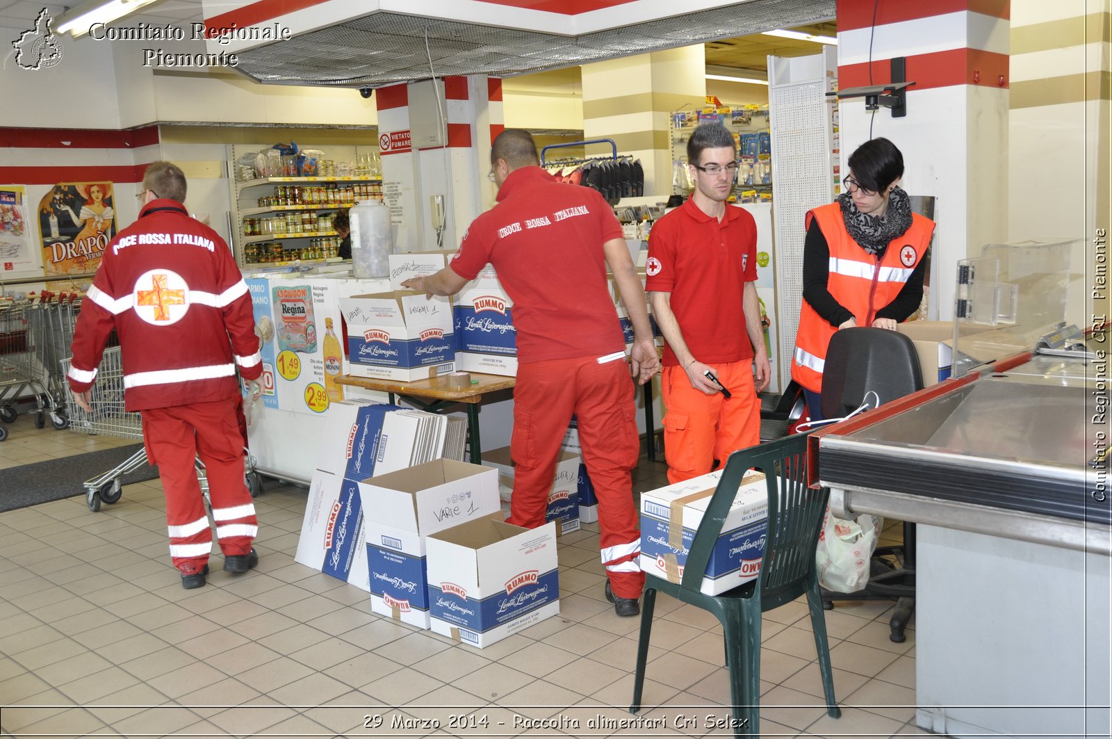 29 Marzo 2014 - Raccolta alimentari Cri Selex - Comitato Regionale del Piemonte