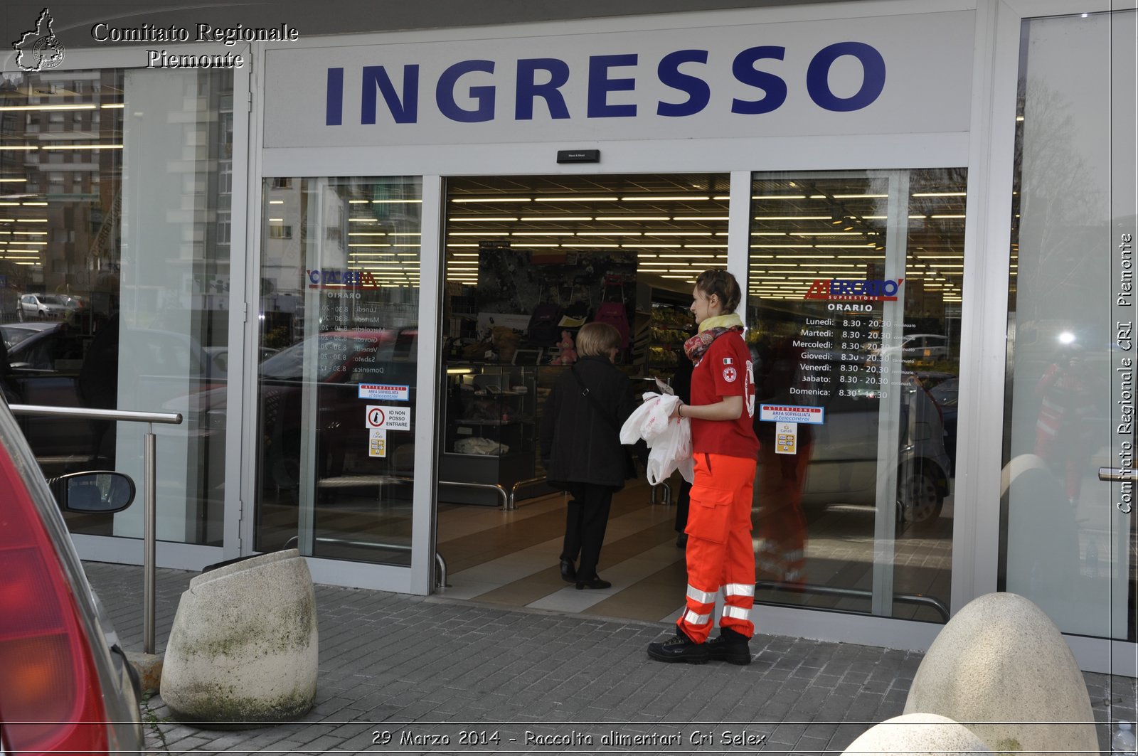 29 Marzo 2014 - Raccolta alimentari Cri Selex - Comitato Regionale del Piemonte