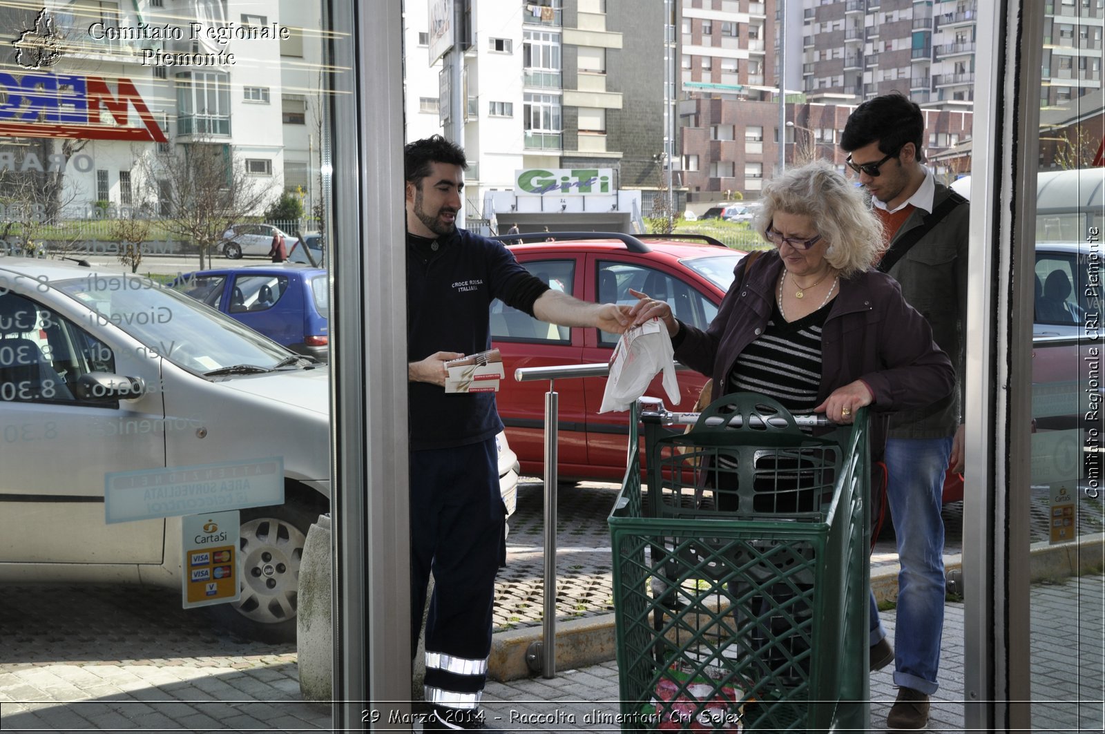 29 Marzo 2014 - Raccolta alimentari Cri Selex - Comitato Regionale del Piemonte