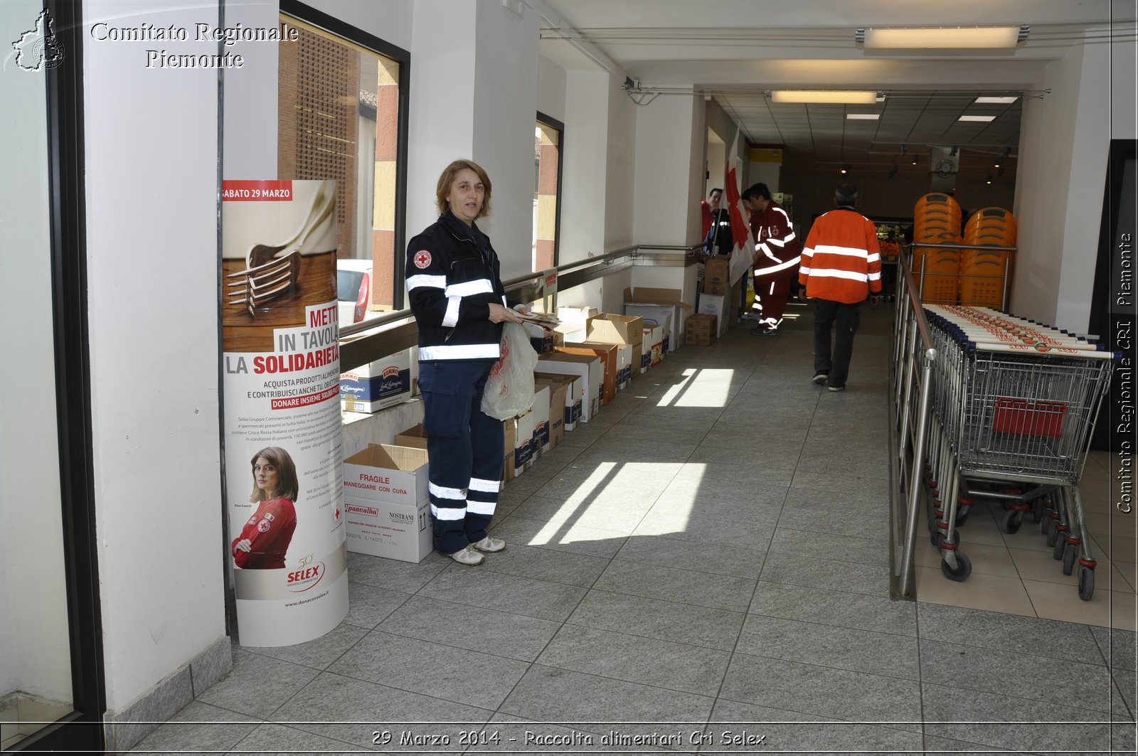 29 Marzo 2014 - Raccolta alimentari Cri Selex - Comitato Regionale del Piemonte