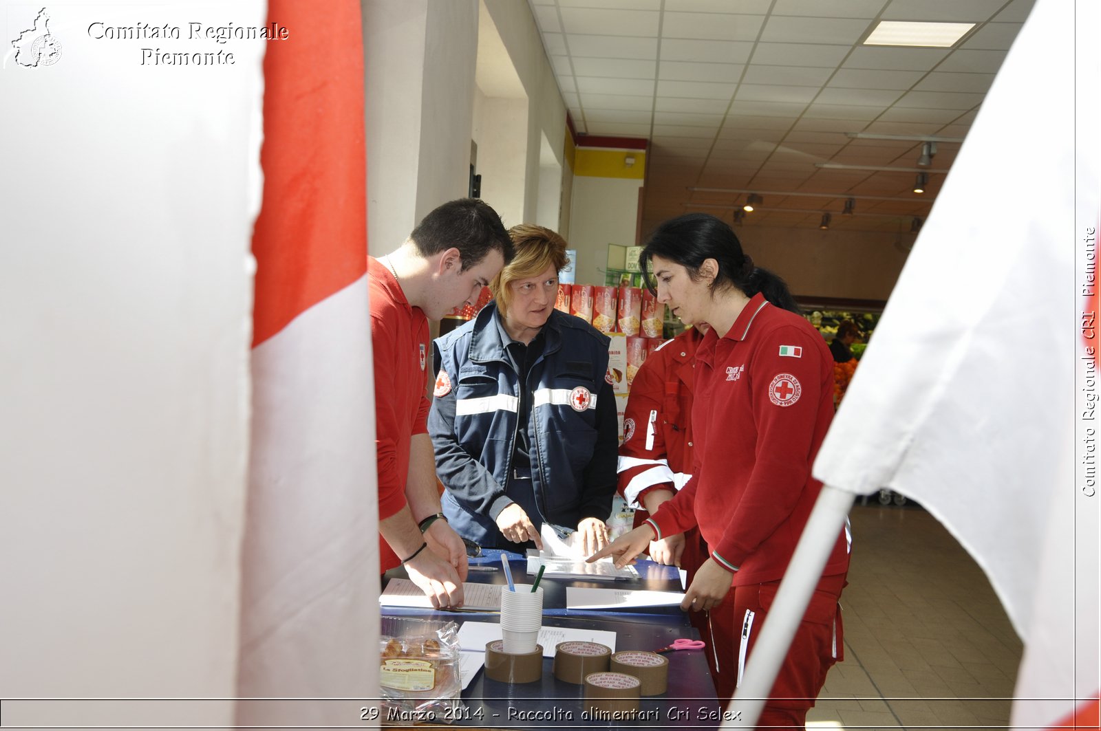 29 Marzo 2014 - Raccolta alimentari Cri Selex - Comitato Regionale del Piemonte