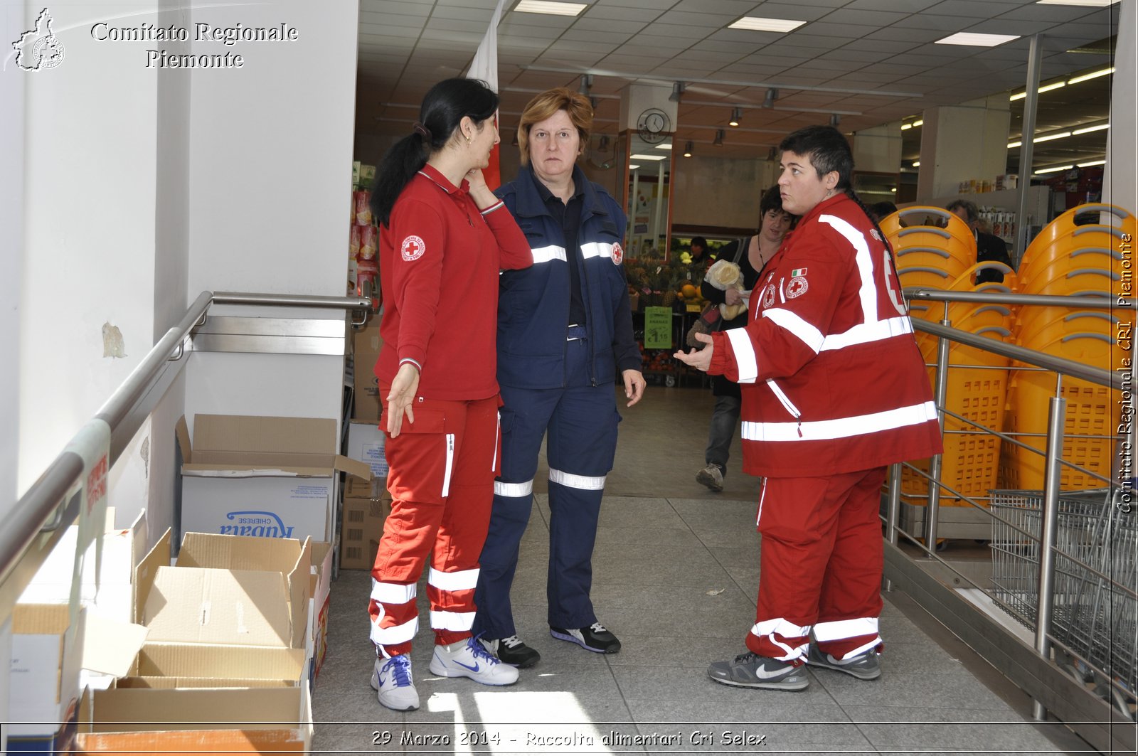 29 Marzo 2014 - Raccolta alimentari Cri Selex - Comitato Regionale del Piemonte