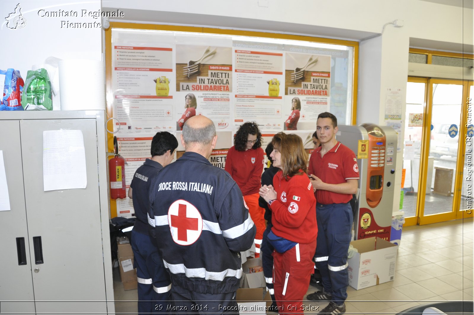 29 Marzo 2014 - Raccolta alimentari Cri Selex - Comitato Regionale del Piemonte