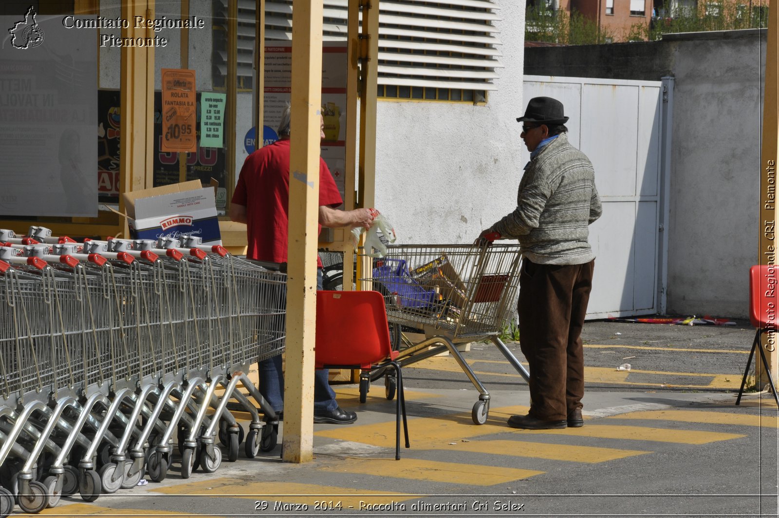 29 Marzo 2014 - Raccolta alimentari Cri Selex - Comitato Regionale del Piemonte