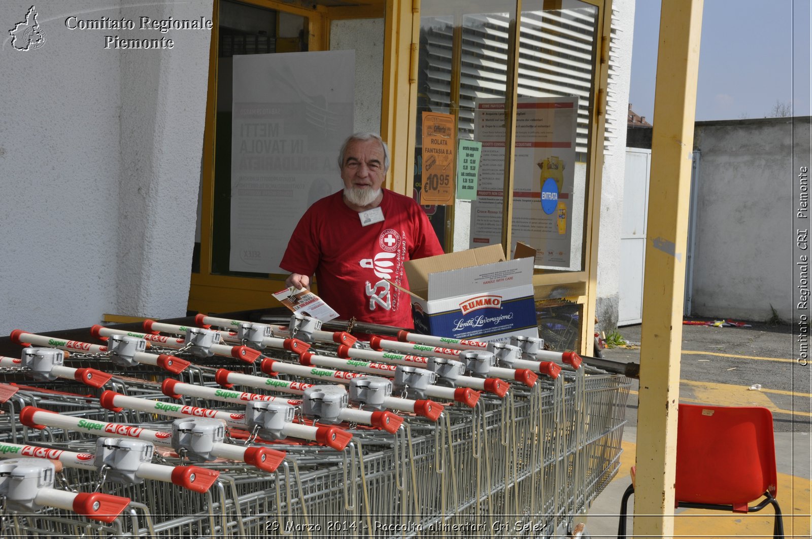 29 Marzo 2014 - Raccolta alimentari Cri Selex - Comitato Regionale del Piemonte