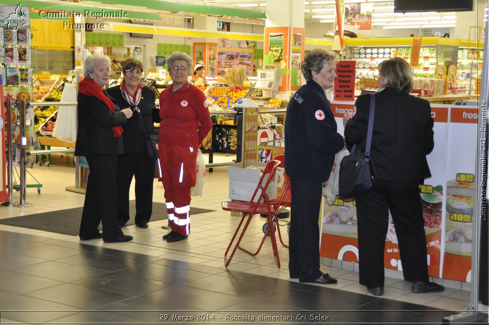 29 Marzo 2014 - Raccolta alimentari Cri Selex - Comitato Regionale del Piemonte