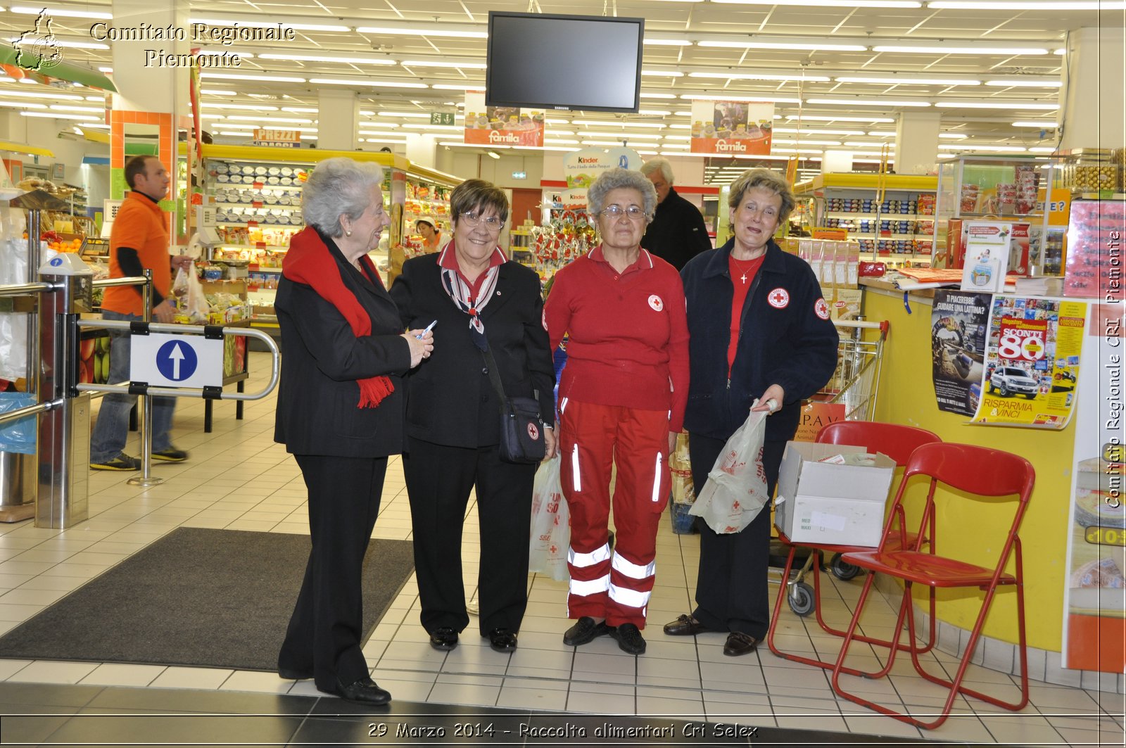 29 Marzo 2014 - Raccolta alimentari Cri Selex - Comitato Regionale del Piemonte