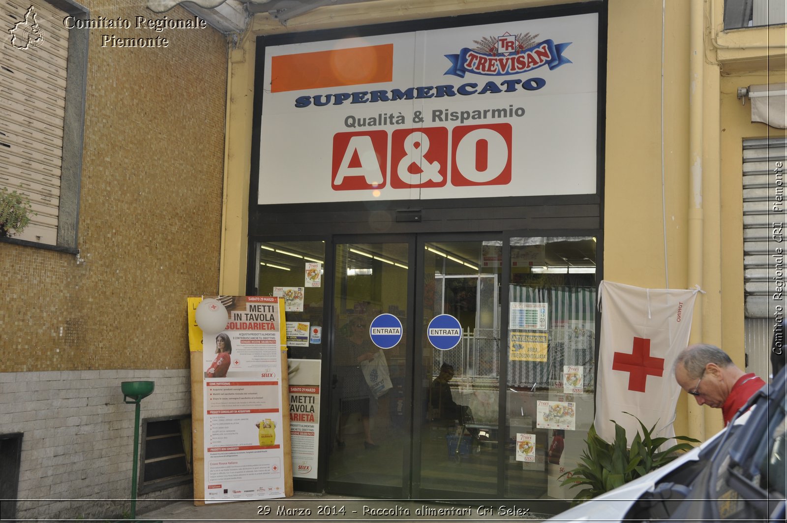 29 Marzo 2014 - Raccolta alimentari Cri Selex - Comitato Regionale del Piemonte