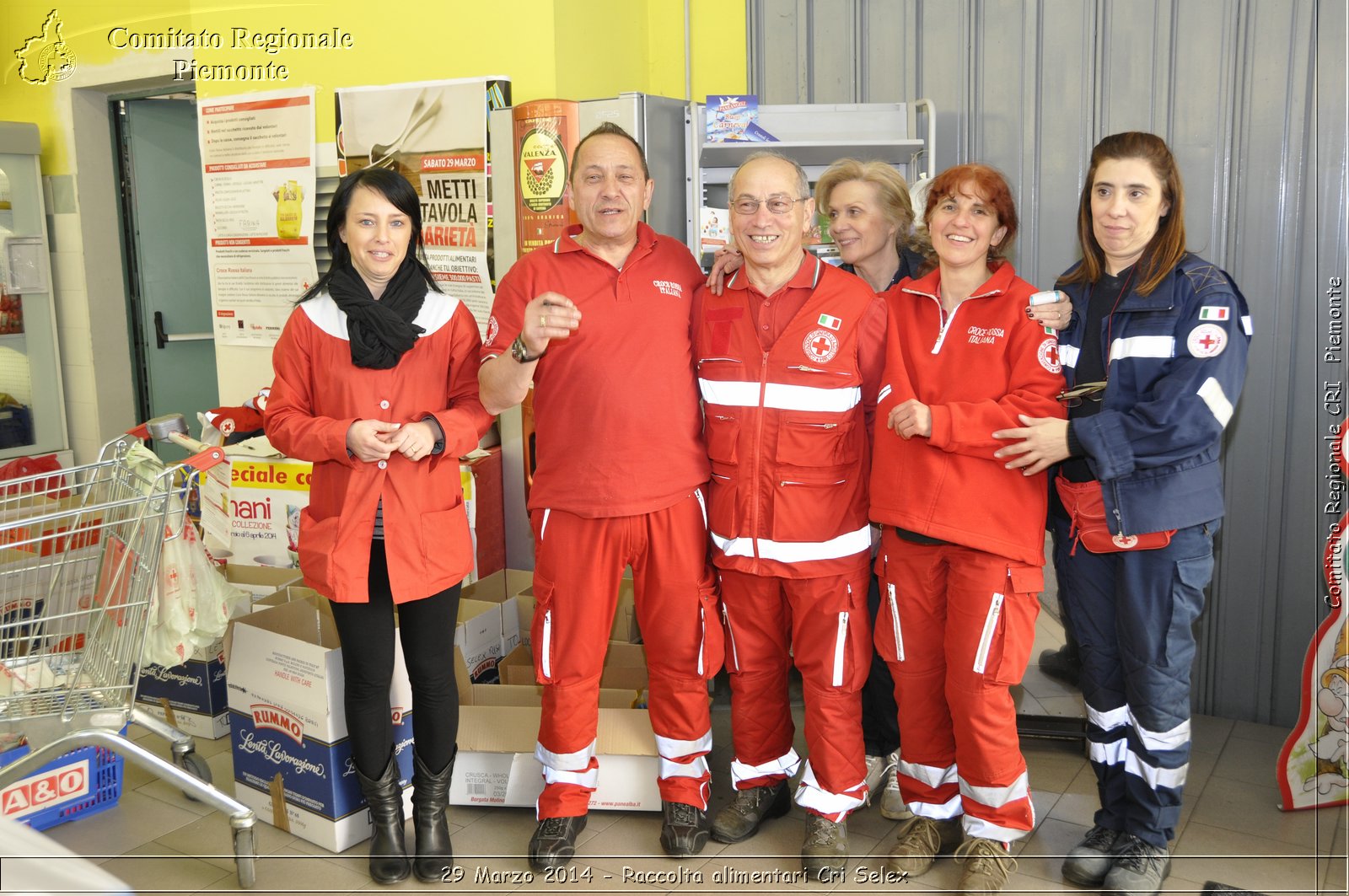 29 Marzo 2014 - Raccolta alimentari Cri Selex - Comitato Regionale del Piemonte