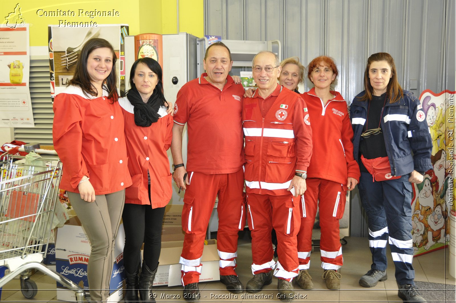 29 Marzo 2014 - Raccolta alimentari Cri Selex - Comitato Regionale del Piemonte