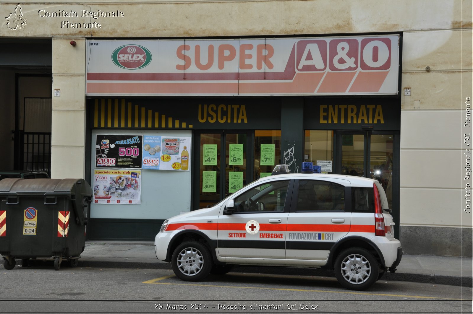 29 Marzo 2014 - Raccolta alimentari Cri Selex - Comitato Regionale del Piemonte