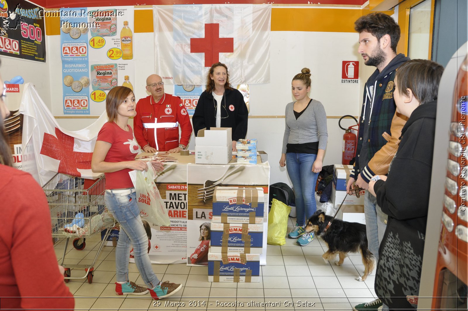 29 Marzo 2014 - Raccolta alimentari Cri Selex - Comitato Regionale del Piemonte