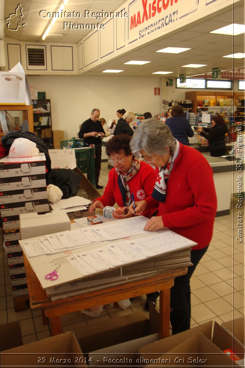 29 Marzo 2014 - Raccolta alimentari Cri Selex - Comitato Regionale del Piemonte