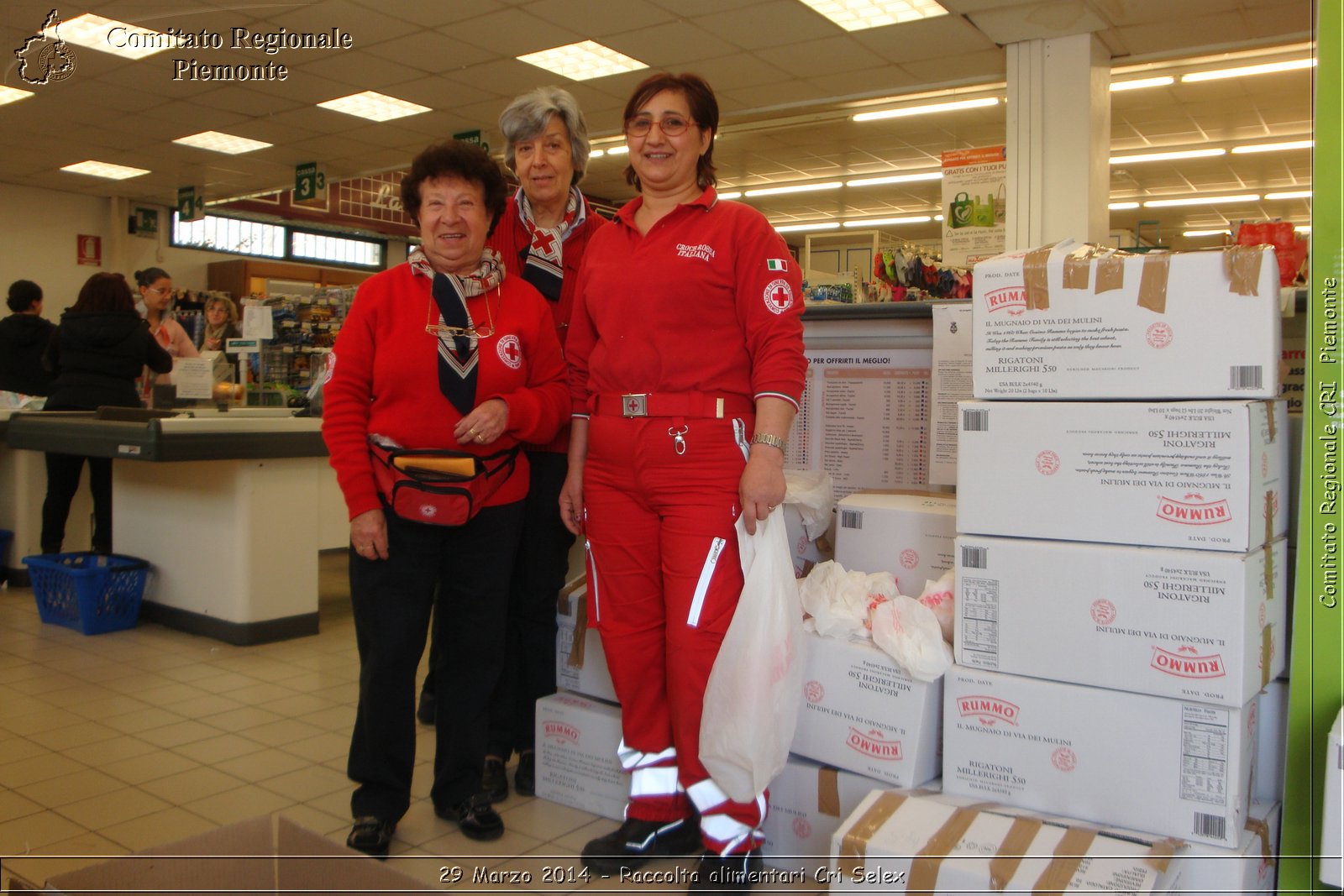 29 Marzo 2014 - Raccolta alimentari Cri Selex - Comitato Regionale del Piemonte