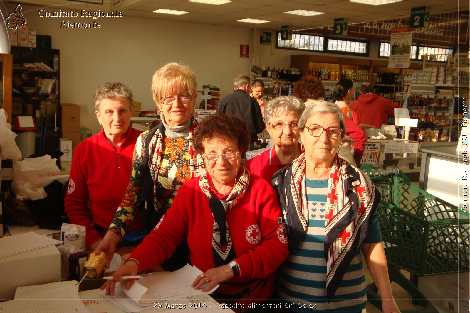 29 Marzo 2014 - Raccolta alimentari Cri Selex - Comitato Regionale del Piemonte