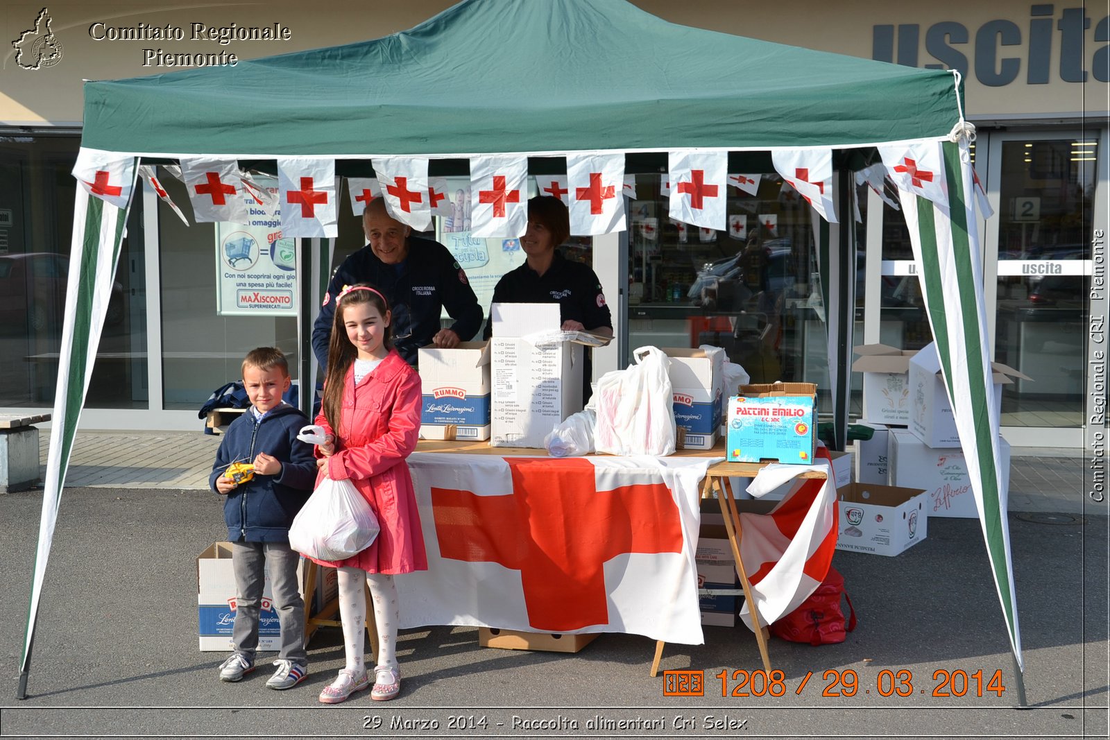 29 Marzo 2014 - Raccolta alimentari Cri Selex - Comitato Regionale del Piemonte