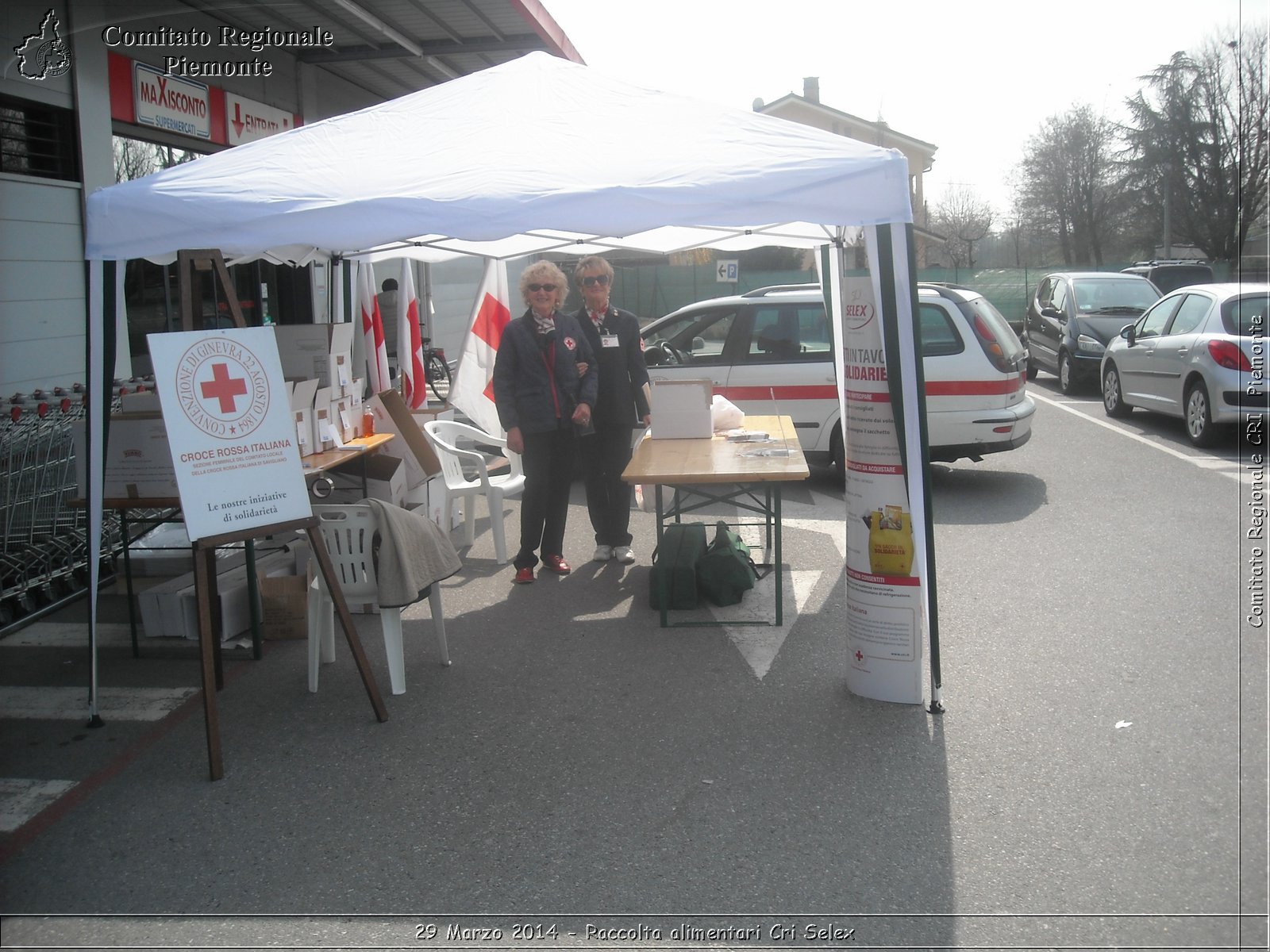 29 Marzo 2014 - Raccolta alimentari Cri Selex - Comitato Regionale del Piemonte