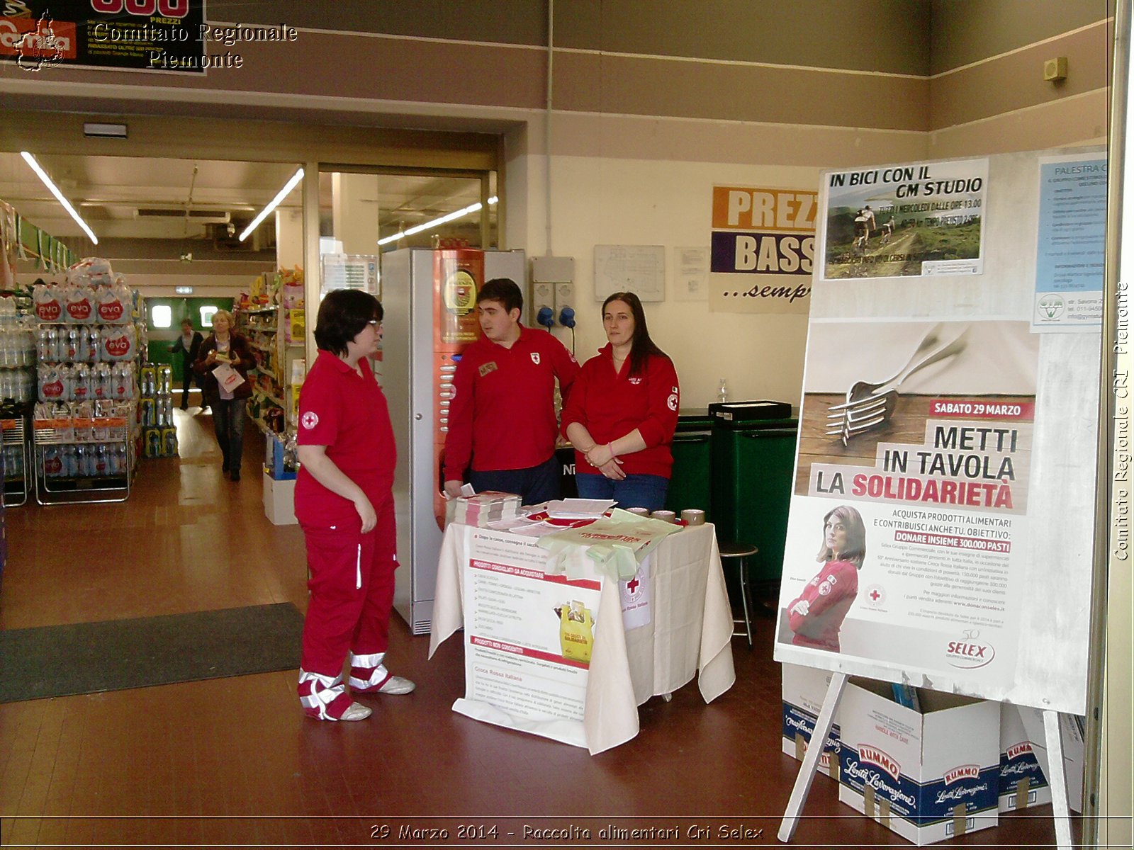 29 Marzo 2014 - Raccolta alimentari Cri Selex - Comitato Regionale del Piemonte