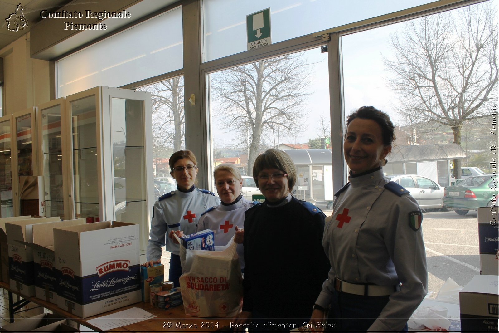 29 Marzo 2014 - Raccolta alimentari Cri Selex - Comitato Regionale del Piemonte