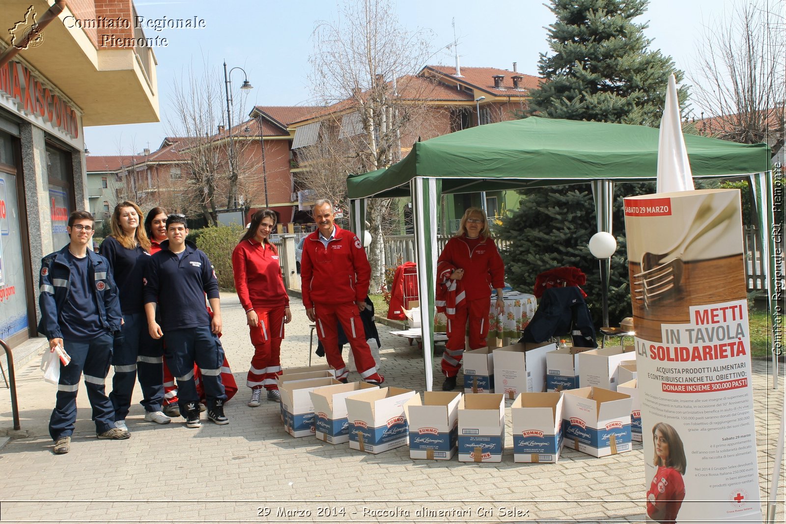 29 Marzo 2014 - Raccolta alimentari Cri Selex - Comitato Regionale del Piemonte