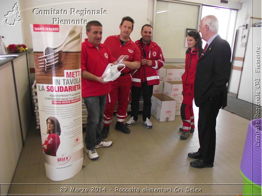 29 Marzo 2014 - Raccolta alimentari Cri Selex - Comitato Regionale del Piemonte