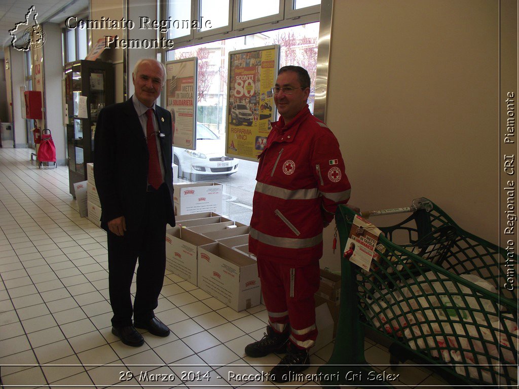 29 Marzo 2014 - Raccolta alimentari Cri Selex - Comitato Regionale del Piemonte