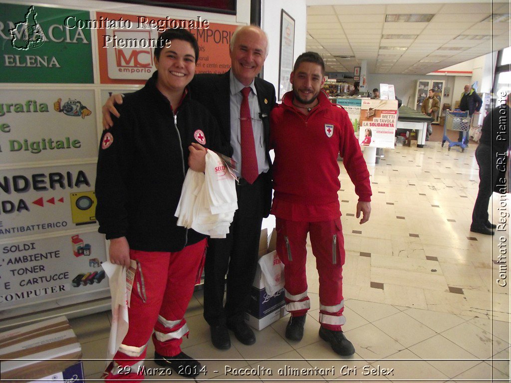 29 Marzo 2014 - Raccolta alimentari Cri Selex - Comitato Regionale del Piemonte