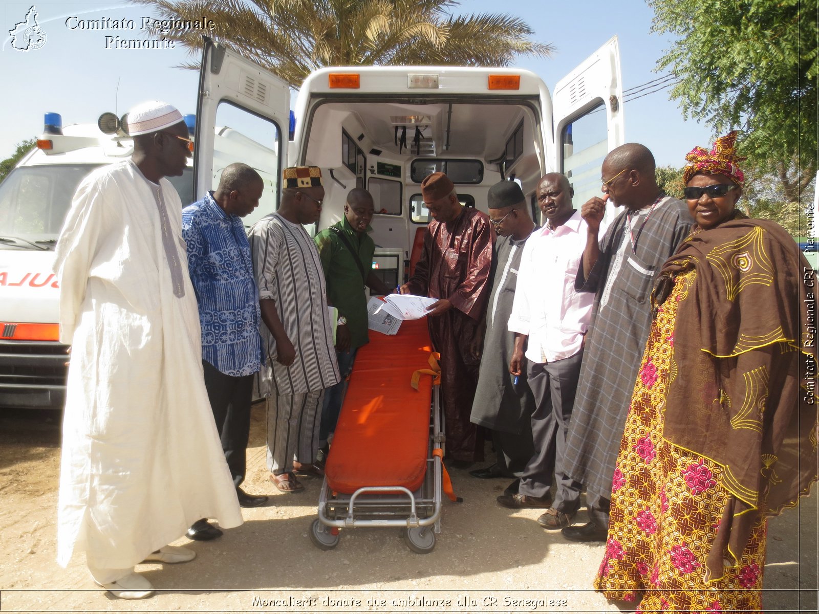 Moncalieri : donate due ambulanze alla CR Senegalese - Comitato Regionale del Piemonte