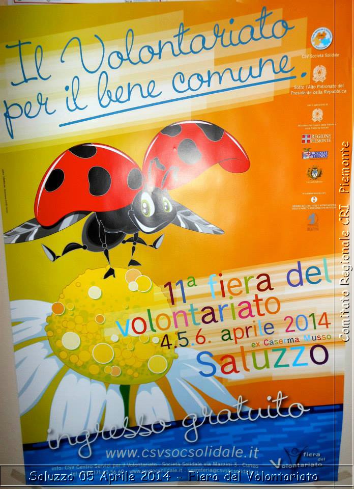 Saluzzo 5 Aprile 2014 - Fiera del Volontariato - Comitato Regionale del Piemonte