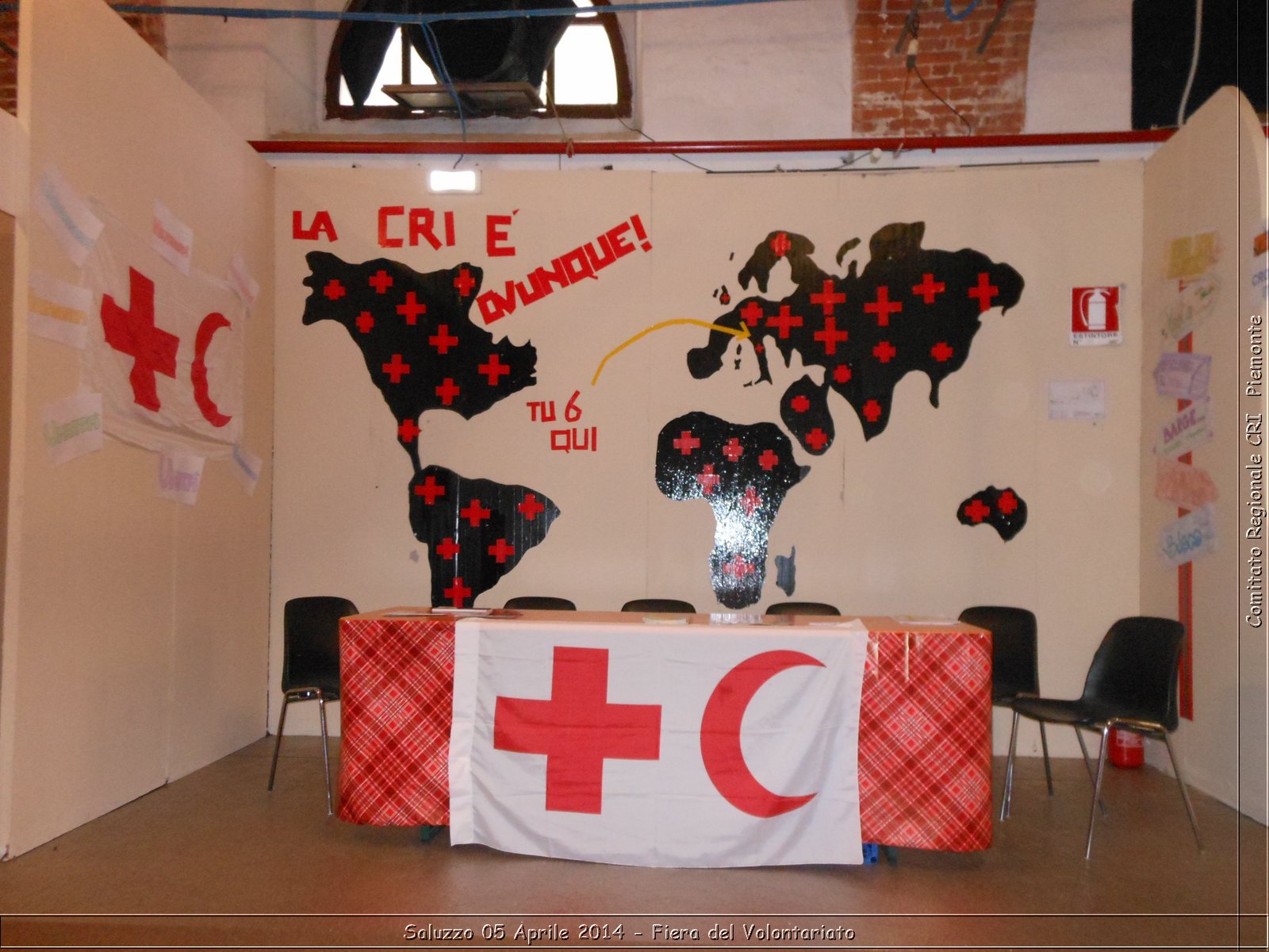 Saluzzo 5 Aprile 2014 - Fiera del Volontariato - Comitato Regionale del Piemonte