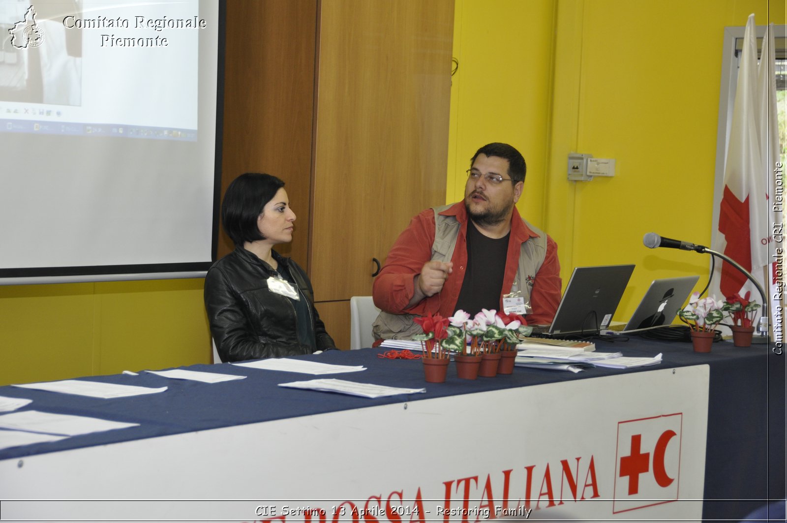 CIE Settimo 13 Aprile 2014 - Restoring Family - Croce Rossa Italiana - Comitato Regionale del Piemonte