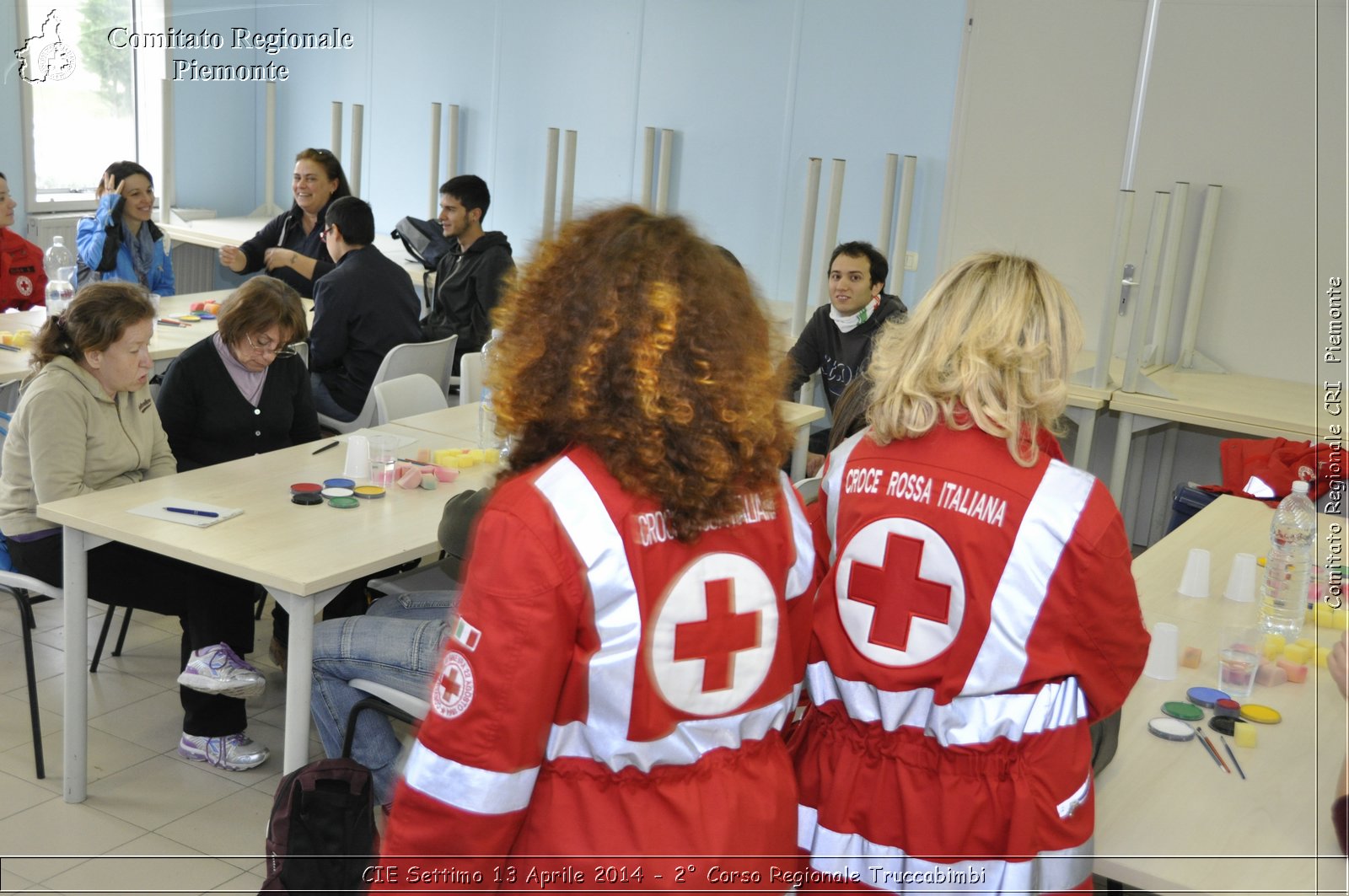 CIE Settimo 13 Aprile 2014 - 2 Corso Regionale Truccabimbi - Croce Rossa Italiana - Comitato Regionale del Piemonte