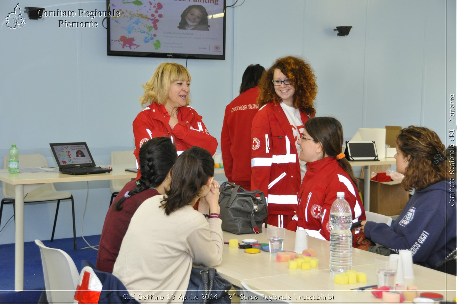 CIE Settimo 13 Aprile 2014 - 2 Corso Regionale Truccabimbi - Croce Rossa Italiana - Comitato Regionale del Piemonte