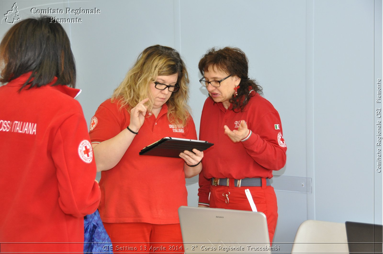 CIE Settimo 13 Aprile 2014 - 2 Corso Regionale Truccabimbi - Croce Rossa Italiana - Comitato Regionale del Piemonte