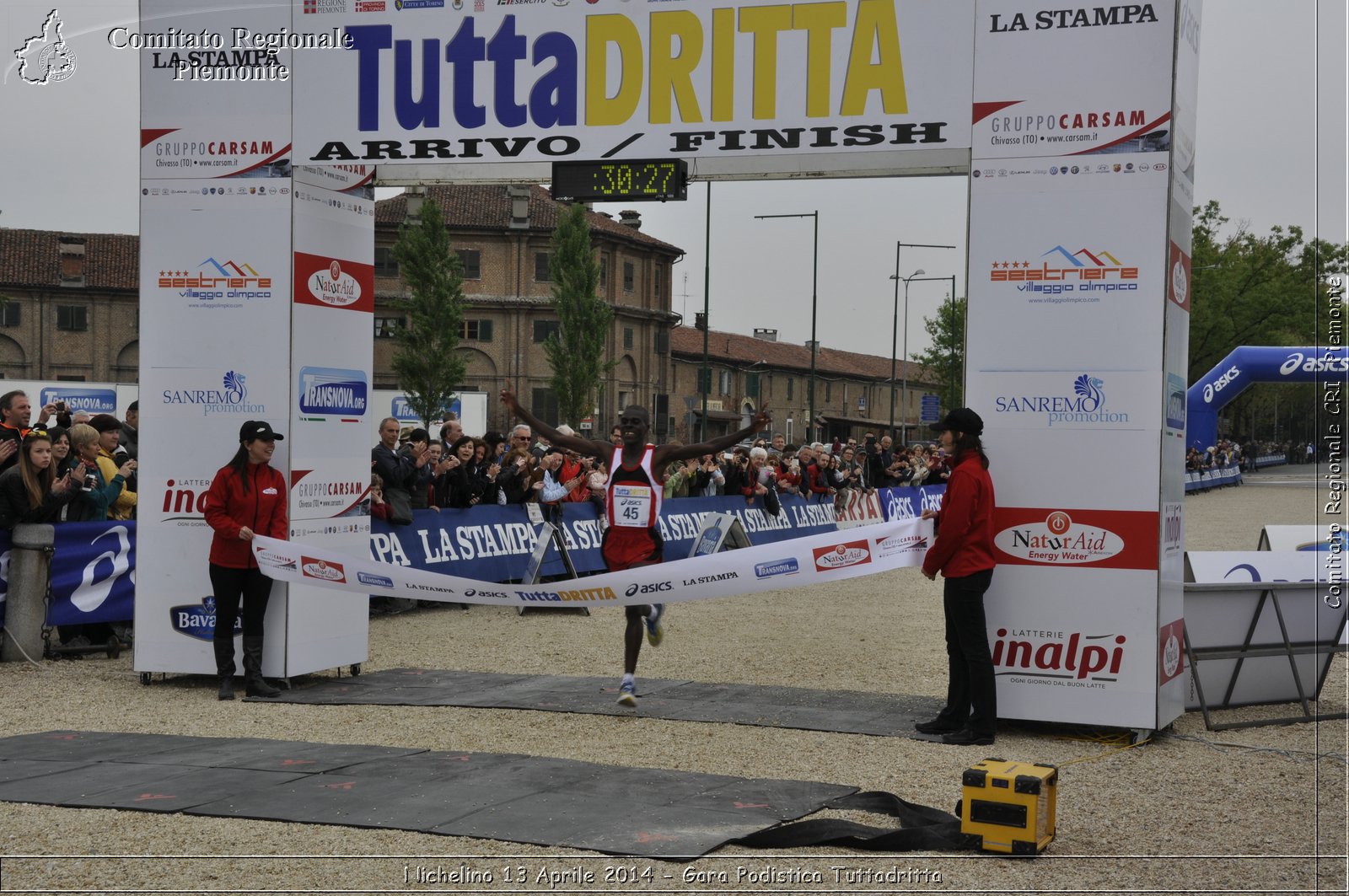 Nichelino 13 Aprile 2014 - Gara Podistica Tuttadritta - Croce Rossa Italiana - Comitato Regionale del Piemonte