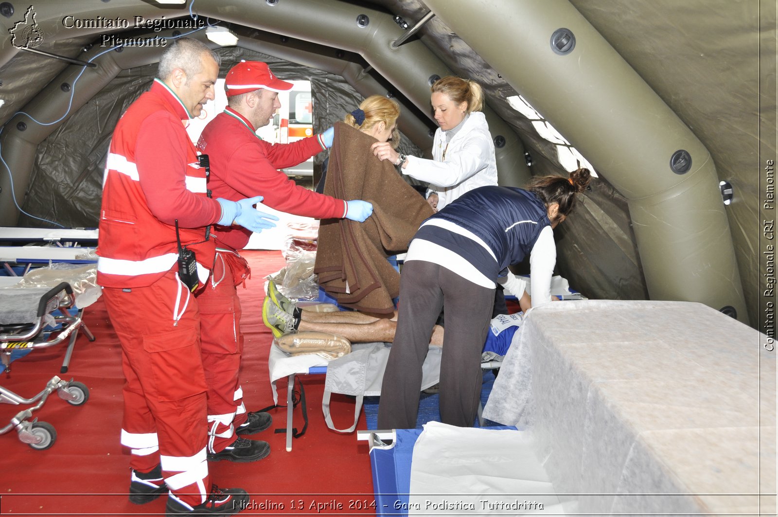 Nichelino 13 Aprile 2014 - Gara Podistica Tuttadritta - Croce Rossa Italiana - Comitato Regionale del Piemonte