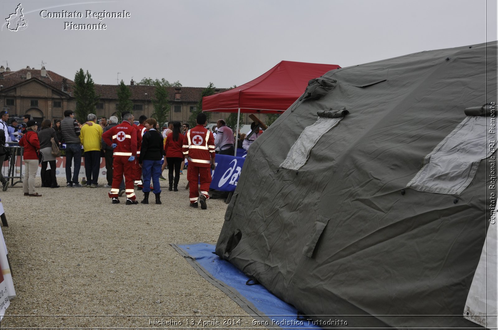 Nichelino 13 Aprile 2014 - Gara Podistica Tuttadritta - Croce Rossa Italiana - Comitato Regionale del Piemonte